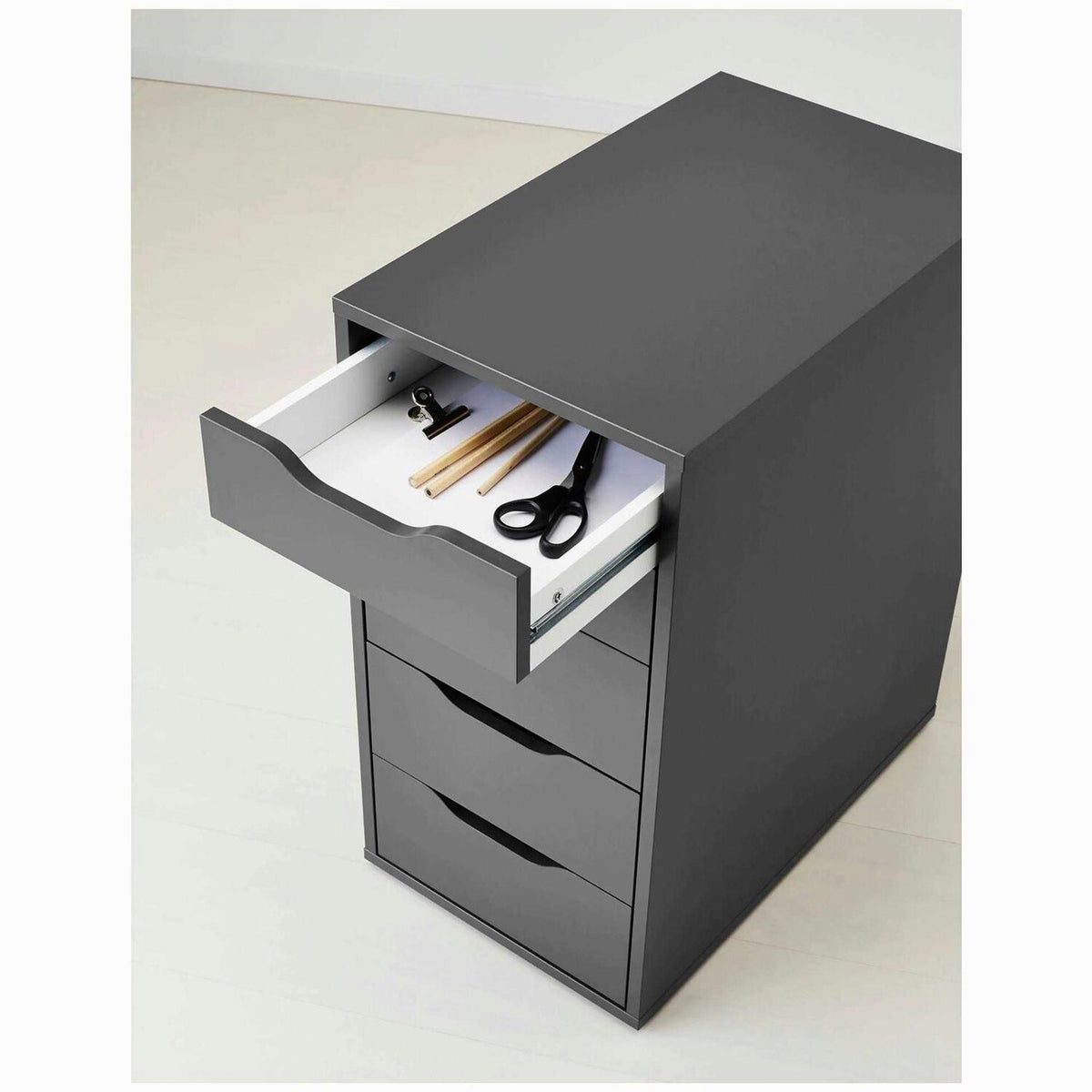 IKEA Drawer Unit With Drop File Storage 14 1/8 x 22 7/8 x 27 1/2 - Alex