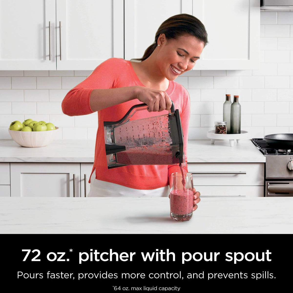 Ninja Professional Blender 72 oz XL Total Crushing Pitcher - 1000 Watt