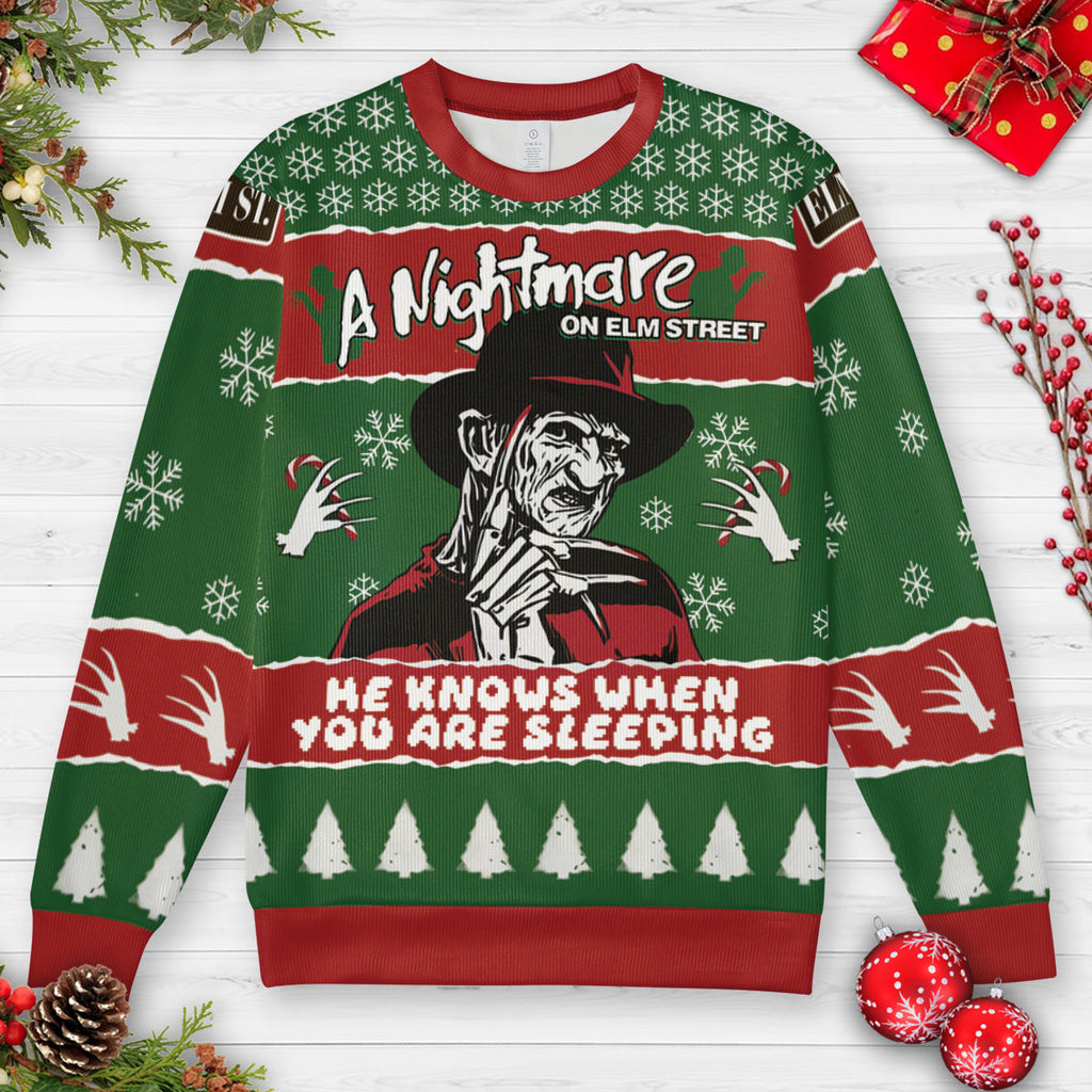 When You Are Sleeping Ugly Christmas Sweatshirt