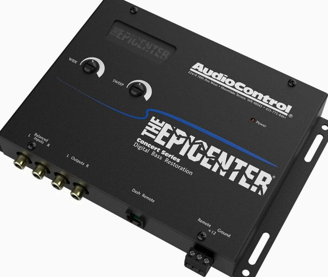AudioControl Digital Bass Restoration Processor With Wired Remote - Epicenter