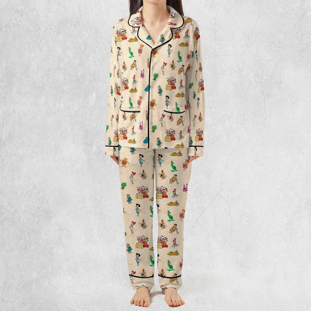 Bedrock The Flintstones Pajamas Set