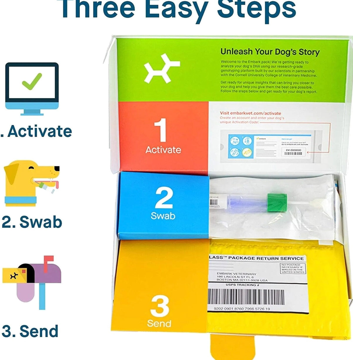 Embark Dog DNA Test Breed Identification Kit