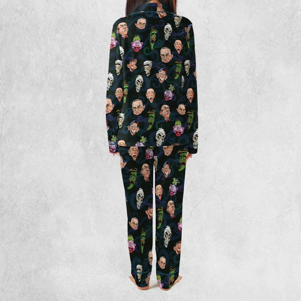 Puppet Comedy Characters Pajamas Set