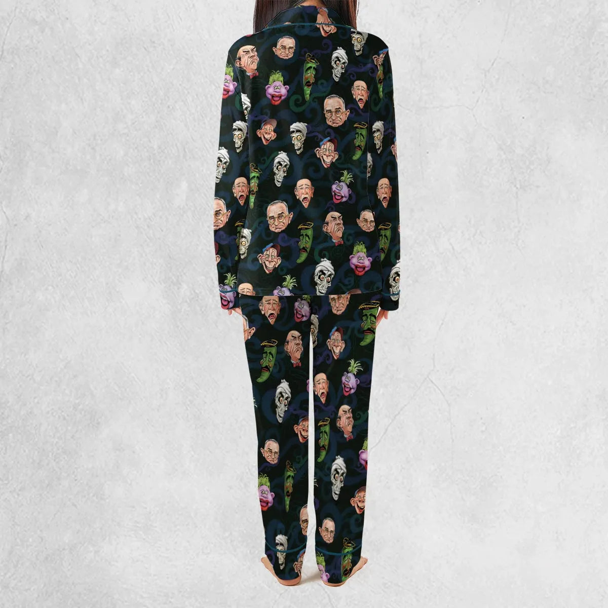 Puppet Comedy Characters Pajamas Set