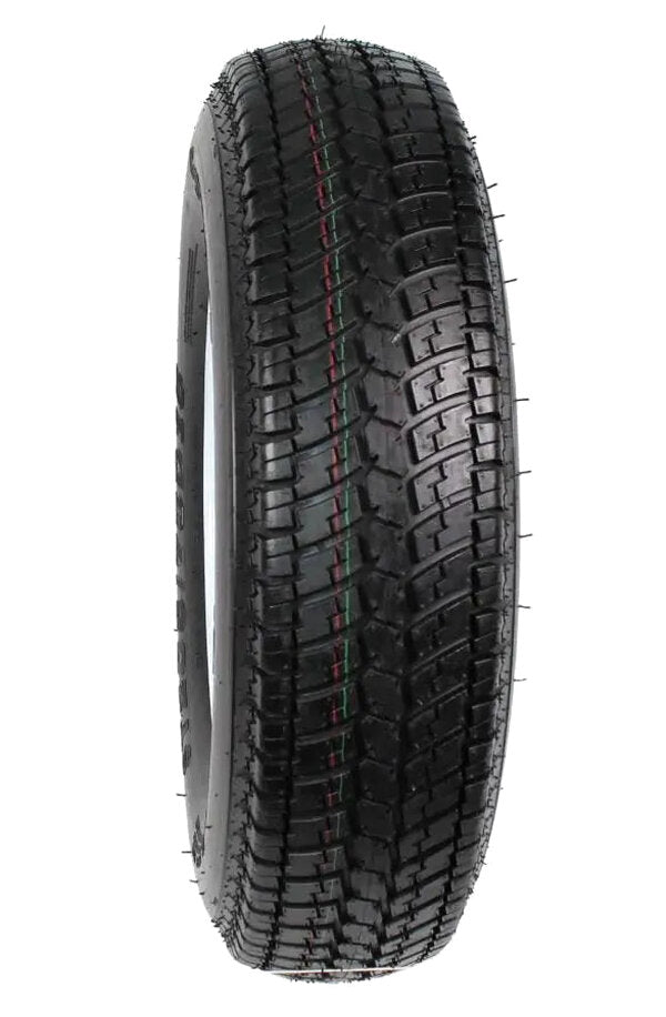 Trailer Tire & Wheel Combo ST205/75D15 Load Range C White Spoke Rims 2-Pack