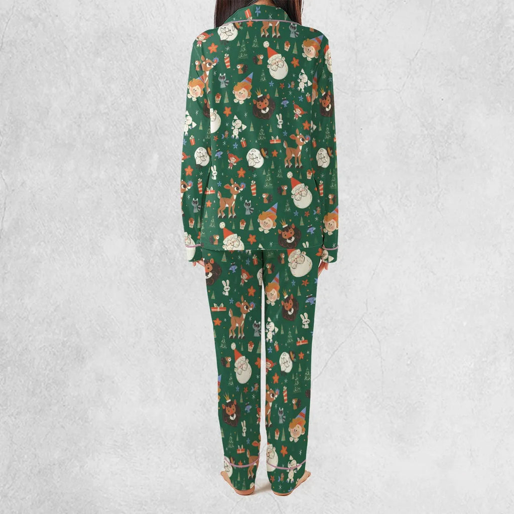 Rudolph The Red Nosed Reindeer Characters Pajamas Set