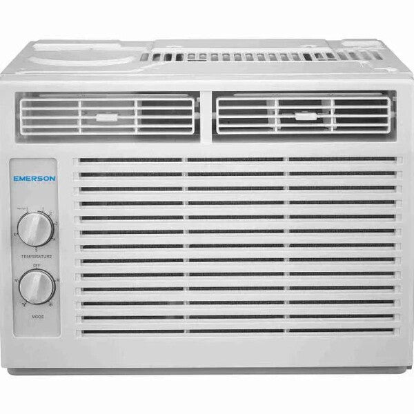 Emerson Quiet Kool 5000 BTU 115V Window Air Conditioner, White - EARC5MD1