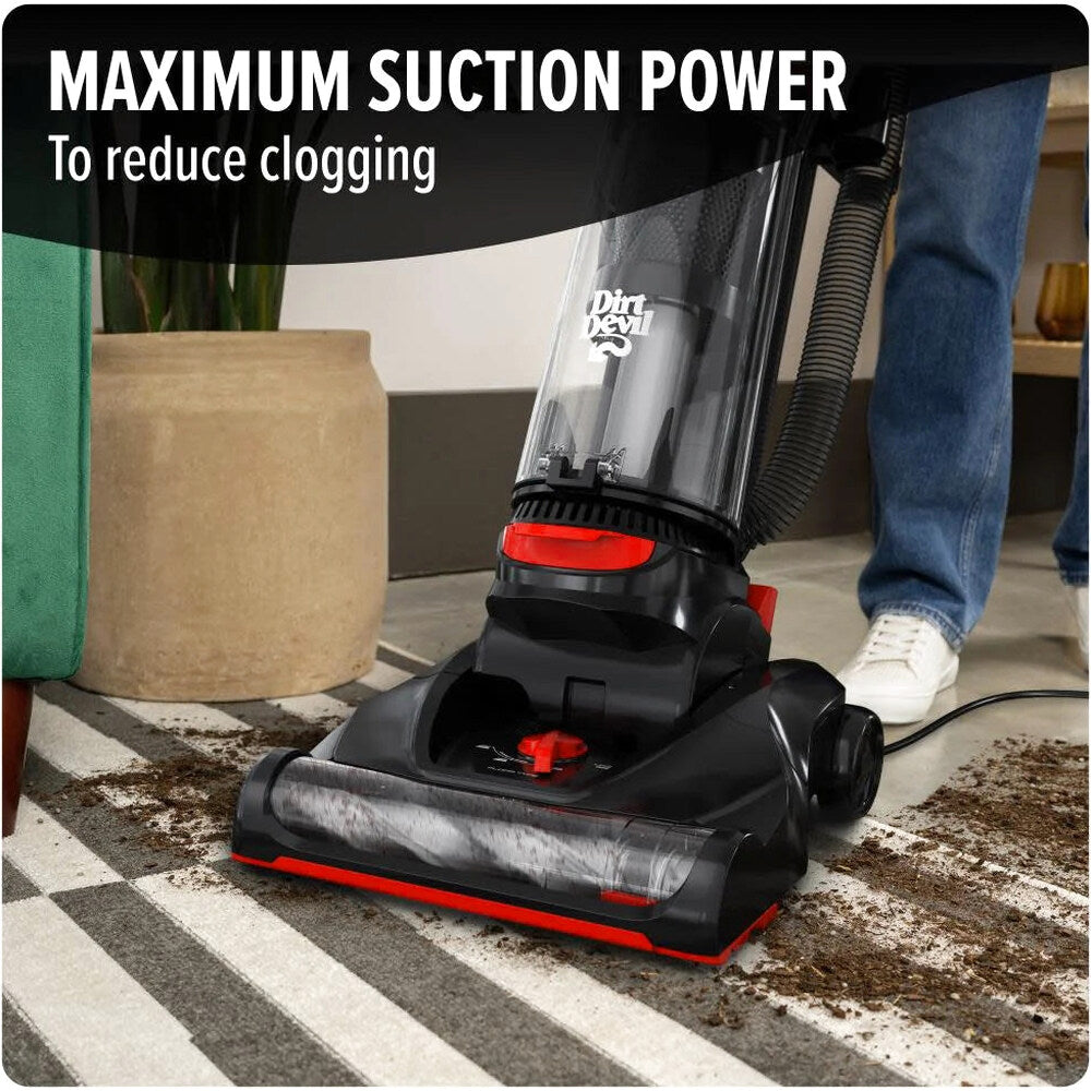 Dirt Devil Multi-Surface Total Pet Plus Upright Bagless Vacuum Cleaner, Black - 147893