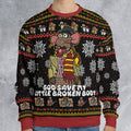 God Save My Little Broken Body The Muppet Christmas Carol Ugly Christmas Sweatshirt