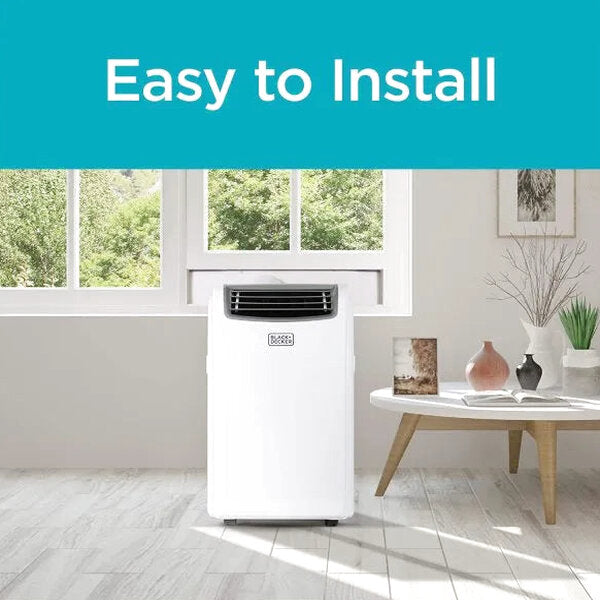 BLACK+DECKER Portable Air Conditioner With Heat, 14,000 BTU, White