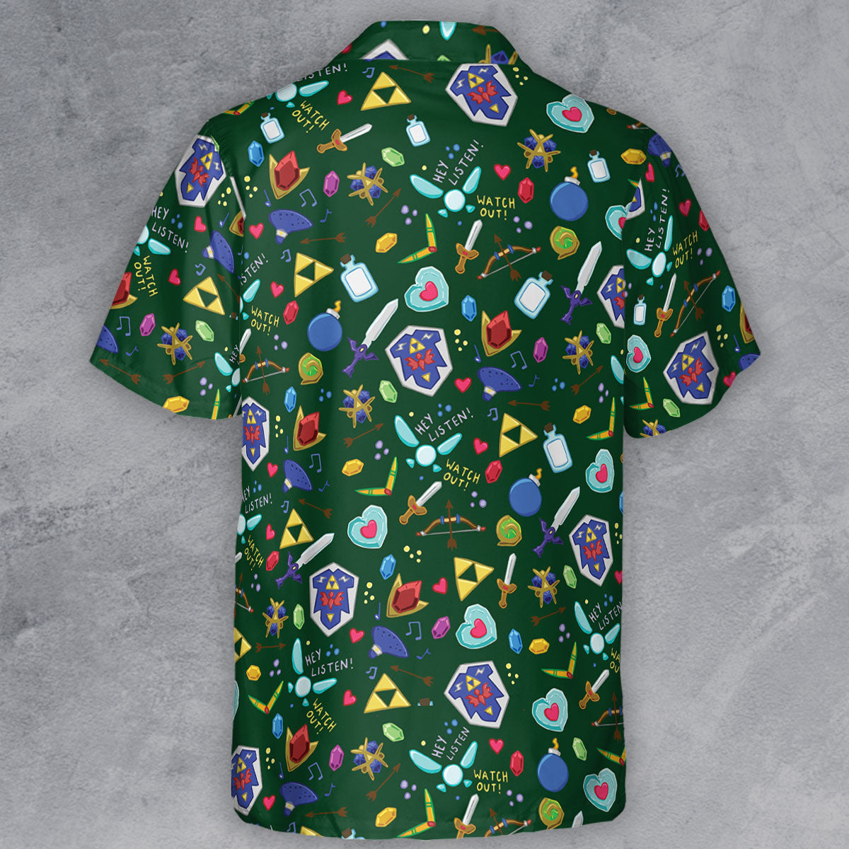 The Legend Of Zelda Button Down Shirt