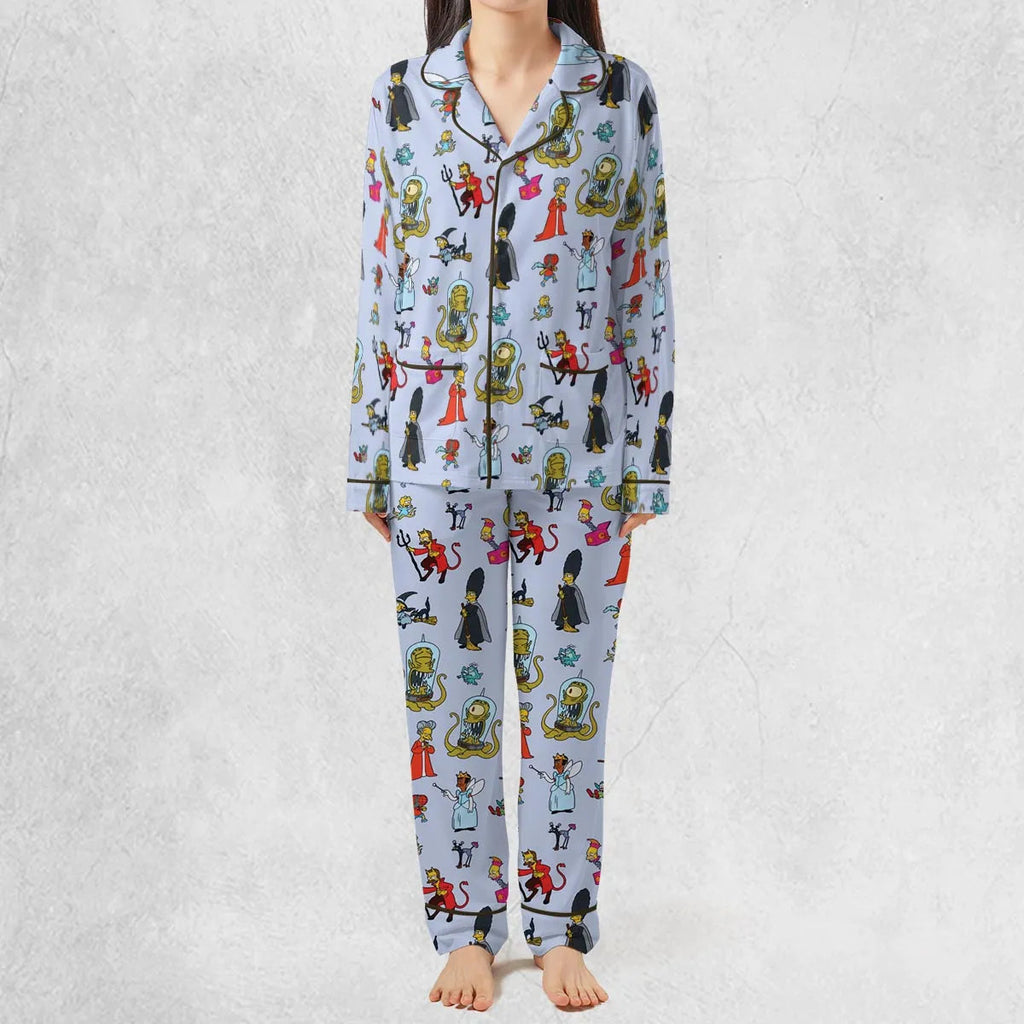 Halloween Costume The Simpsons Pajamas Set