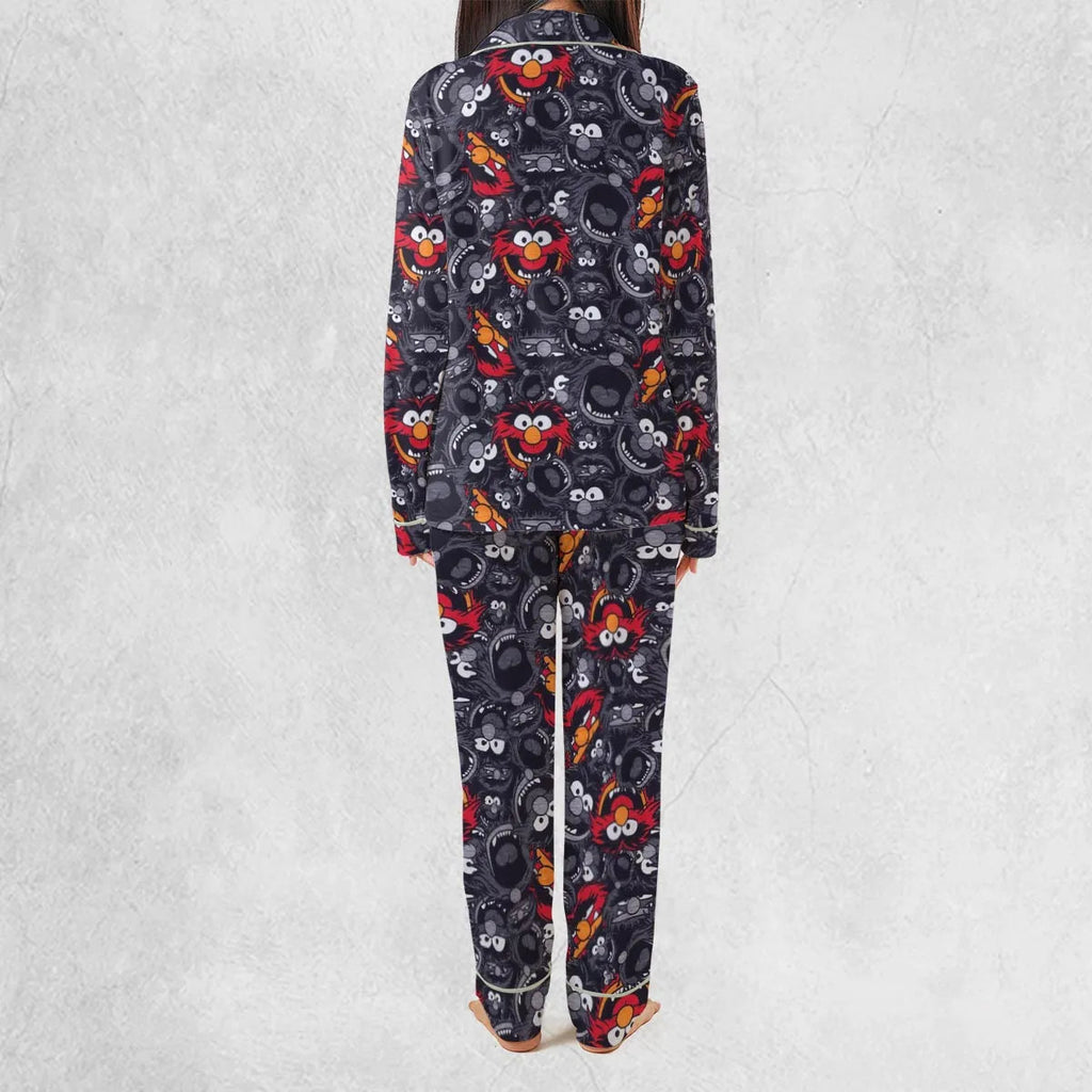 Animal The Muppets Pattern Pajamas Set