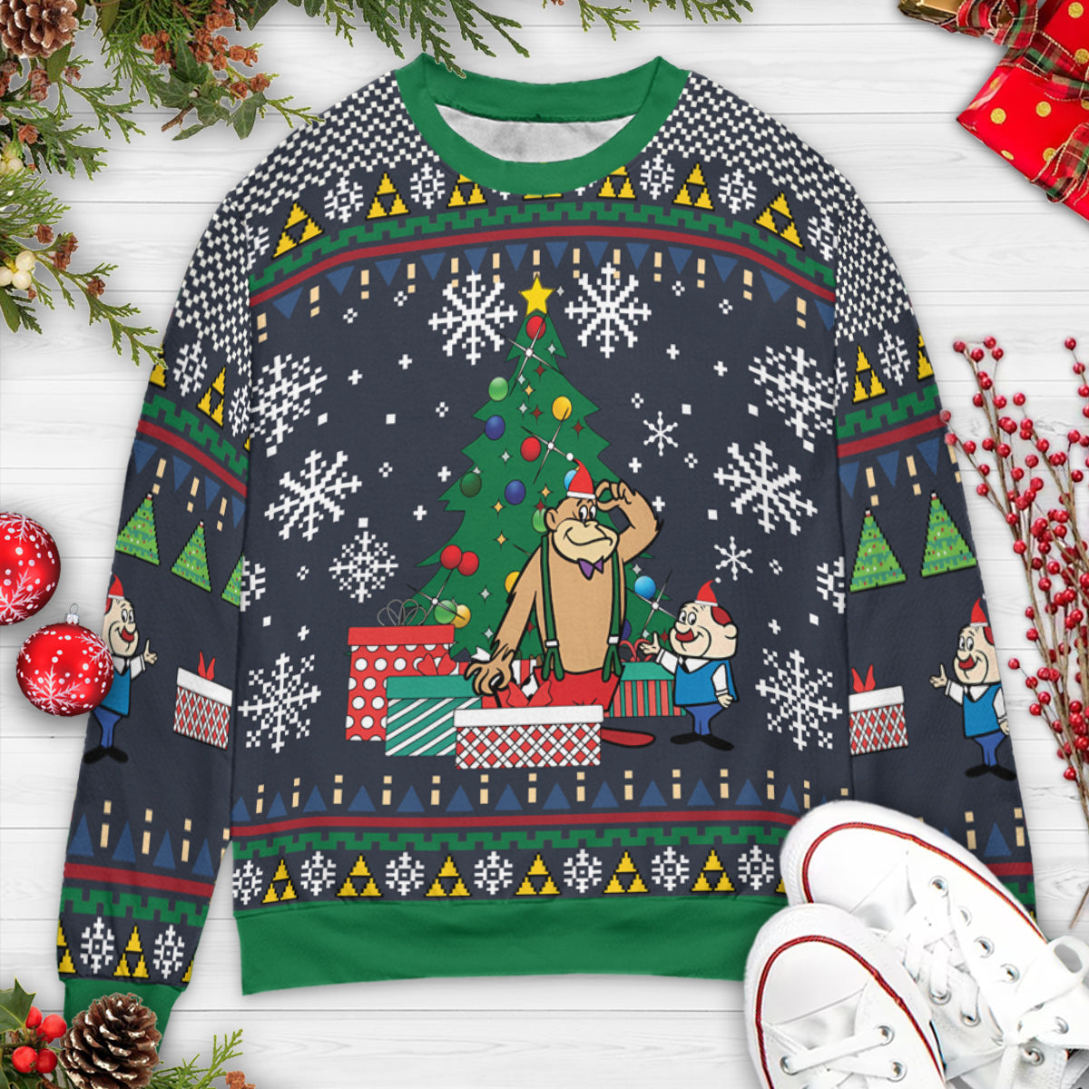 The Magilla Gorilla Show Ugly Christmas Sweatshirt