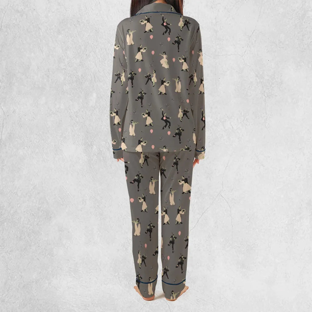 Dirty Dancing Frankenstein and Bride of Frankenstein Pajamas Set