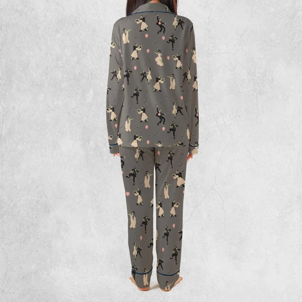 Dirty Dancing Frankenstein and Bride of Frankenstein Pajamas Set