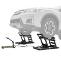 Black Widow Hydraulic Car Lift With Ramp - 3,000 lb. Per Pair Capacity