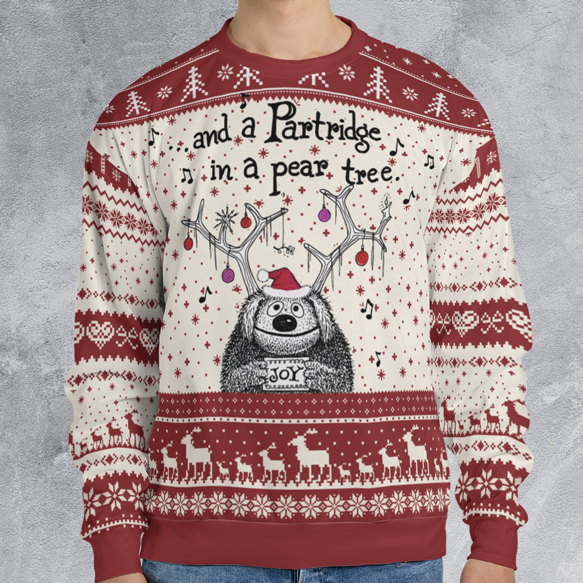 Rowlf Ugly Christmas Sweatshirt