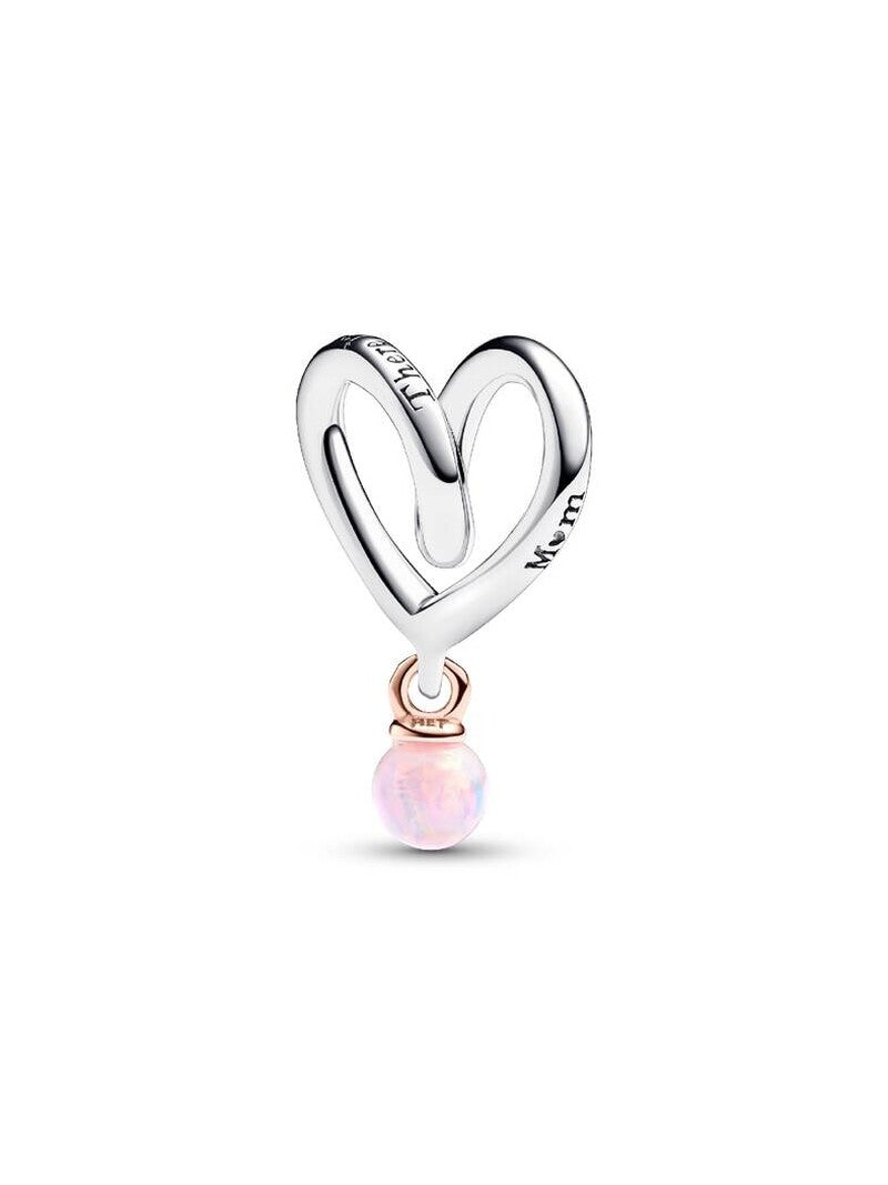 Elephant and Heart Charm Set