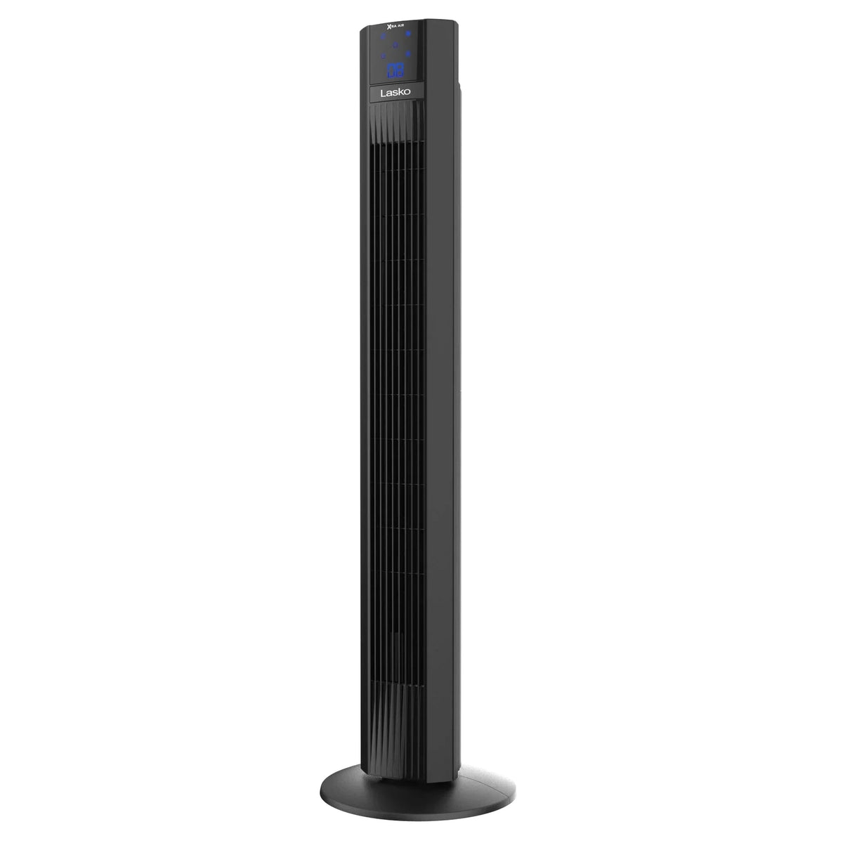 Lasko Xtra Air 48in 4-Speed Oscillating Remote Controlled Tower Fan, Black - T48336