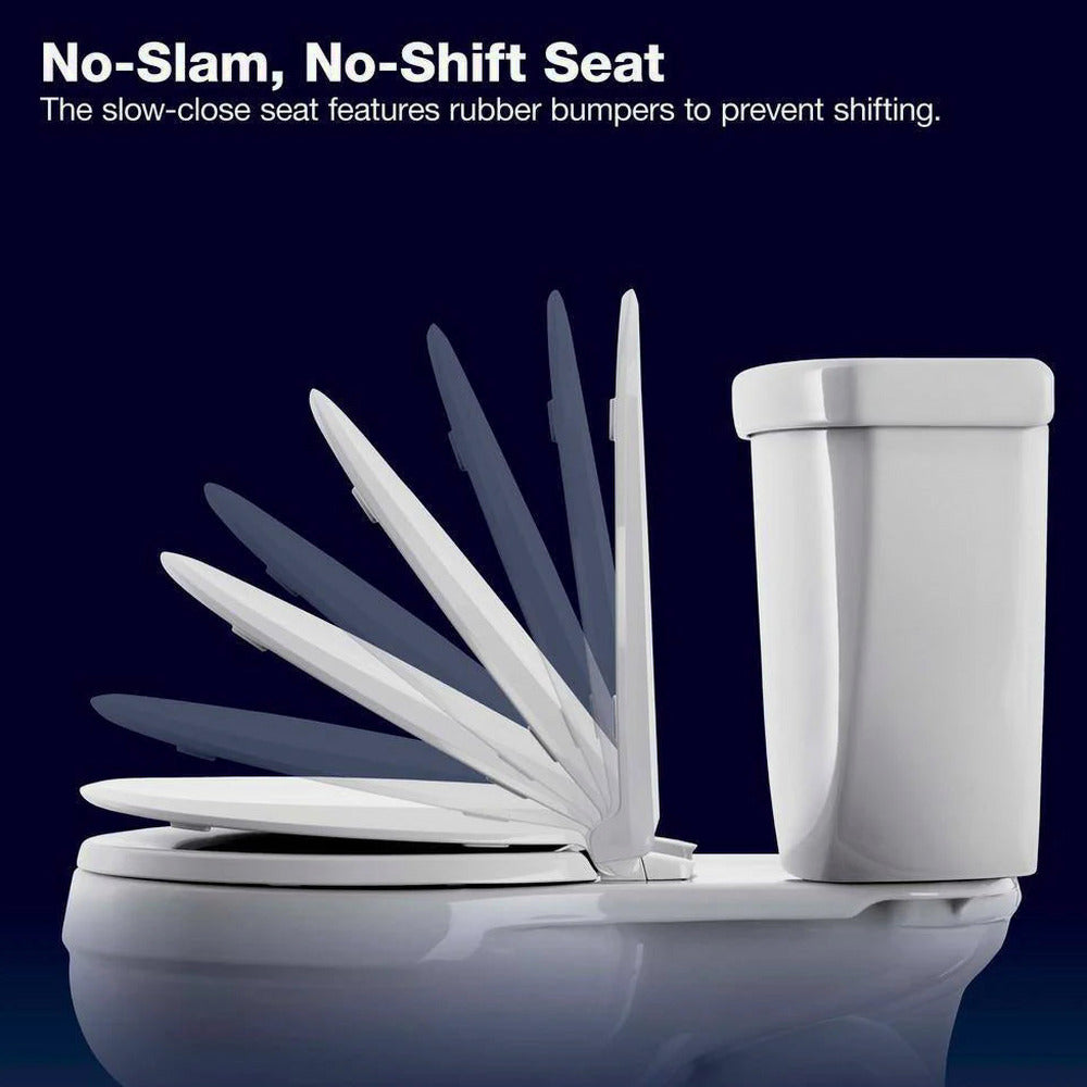 KOHLER Highline Arc Extra Tall Elongated Toilet, White, 1.28 GPF, 2-Piece - 78305-0
