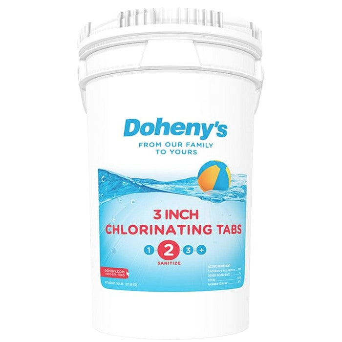 3-Inch Chlorine Tablets, 50 lb Bucket