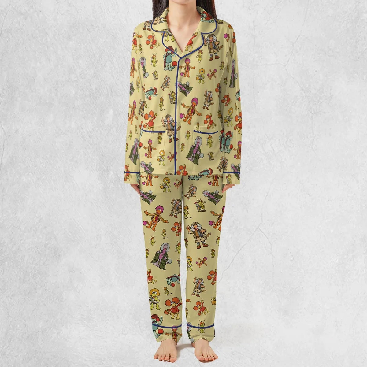 Fraggle Rock Characters Pajamas Set