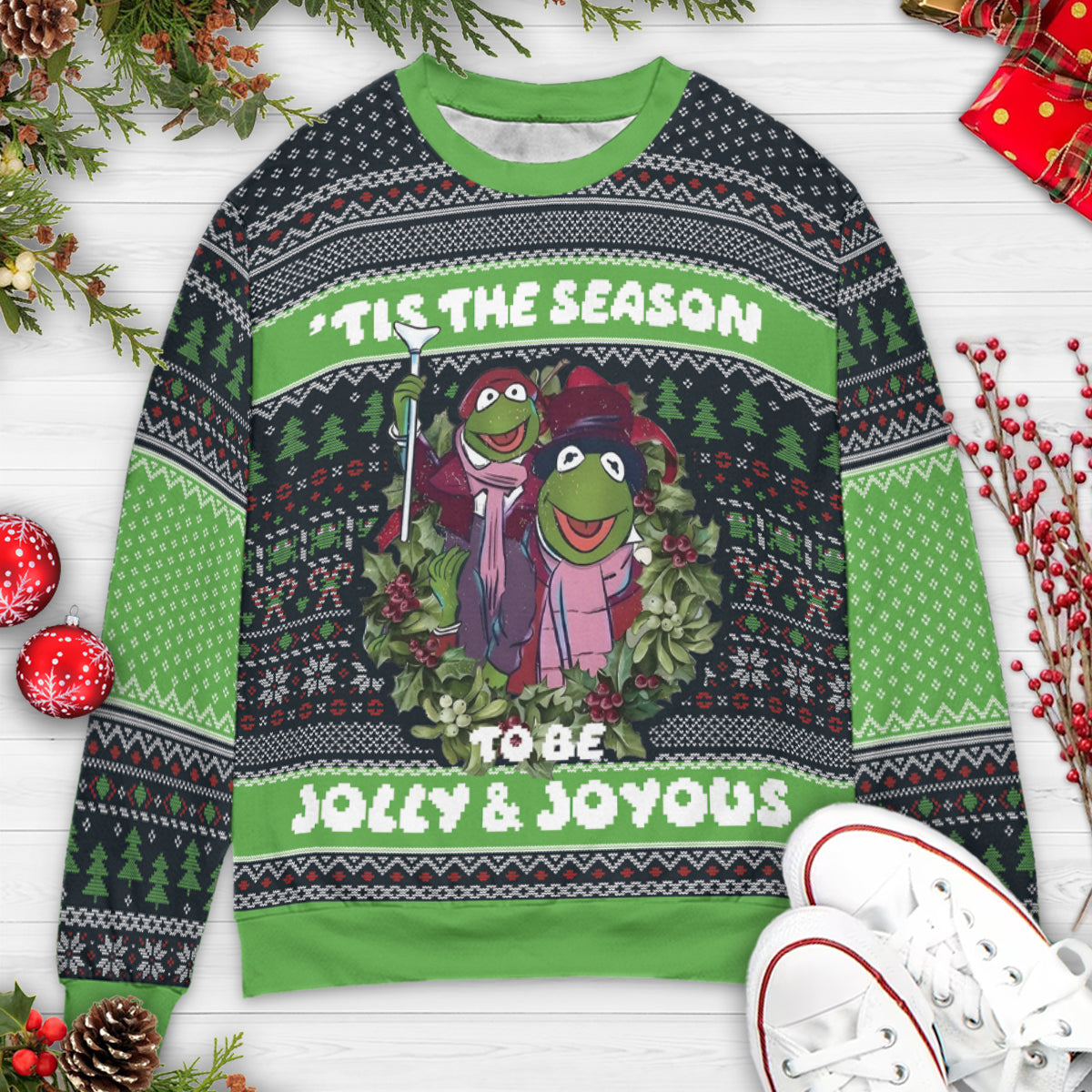 Tis The Season The Muppets Ugly Christmas Sweatshirt