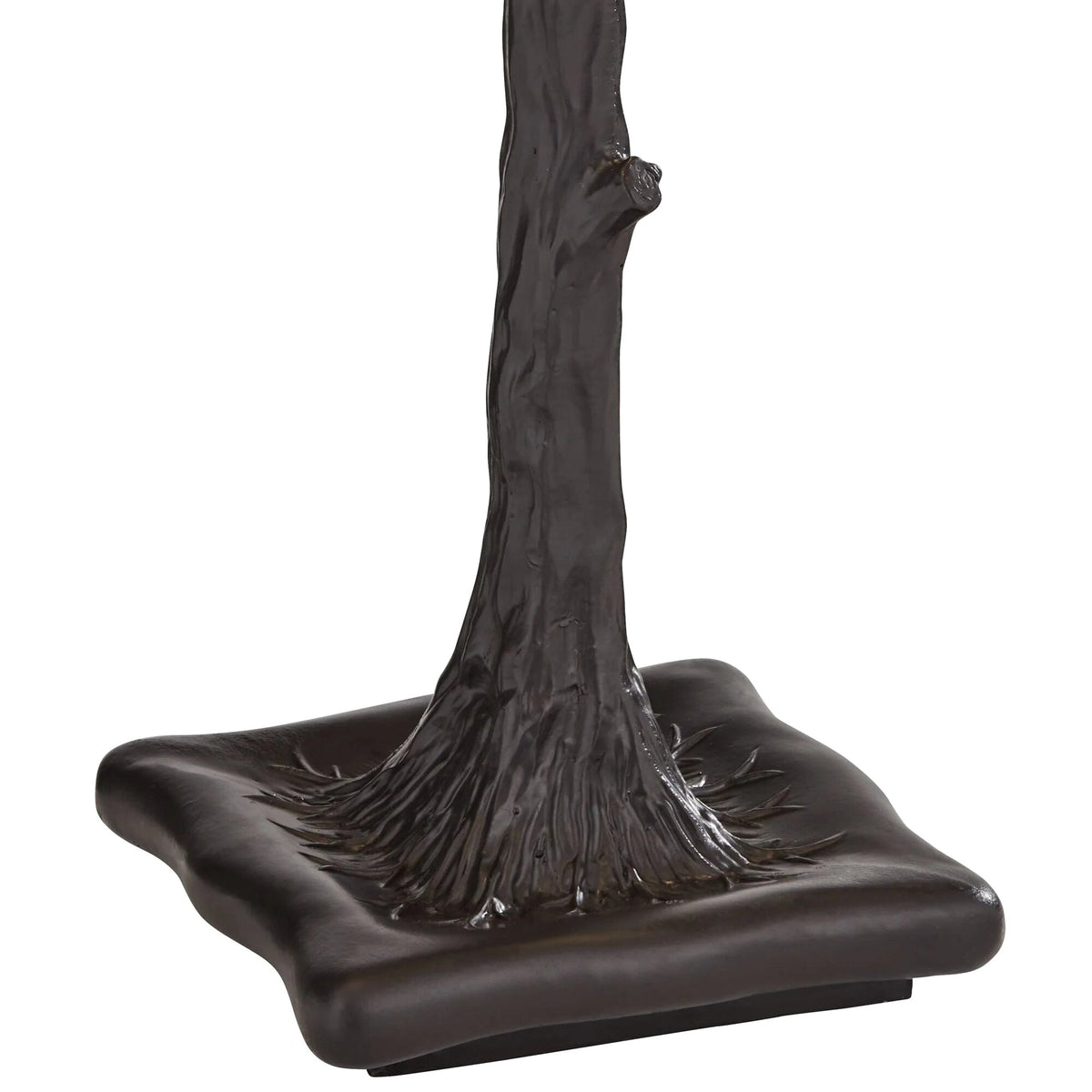 Robert Louis Tiffany Table Lamp 26 inch High Dark Bronze Cherry Blossom Stained Art Glass Shade