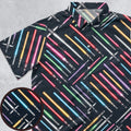 Lightsabers Star Wars Pattern Button Down Shirt