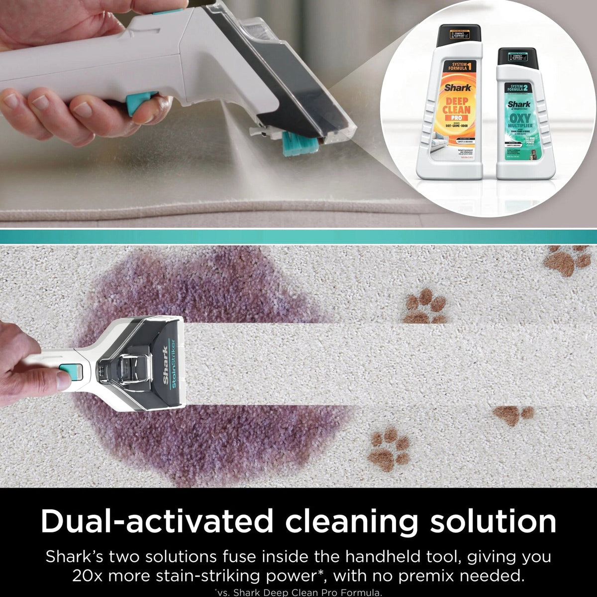 Shark CarpetXpert 2-In-1 Deep Carpet Cleaner And Handheld Spot And Stain Eliminator
