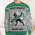 Naughty Brats Krampus Ugly Christmas Sweatshirt