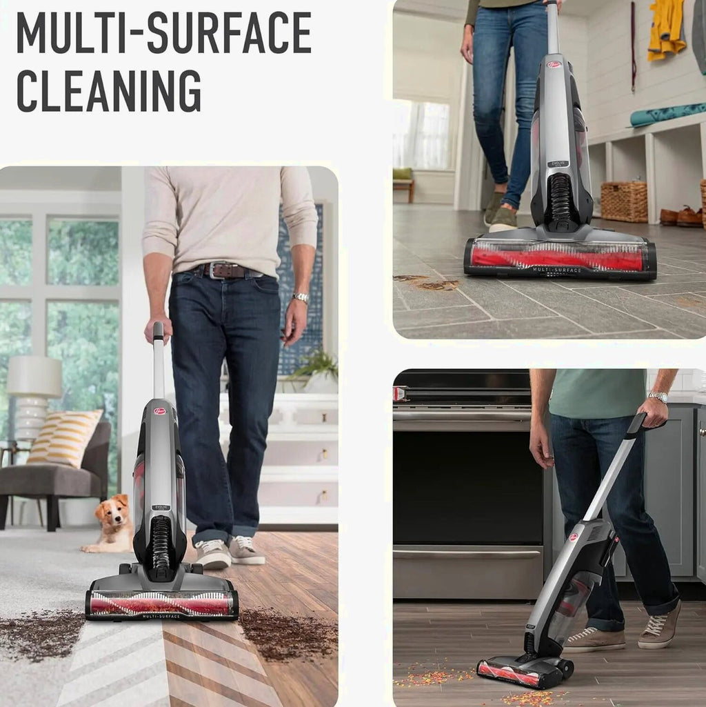 Hoover ONEPWR Evolve Pet Cordless Small Upright Vacuum Cleaner, Black - BH53422V