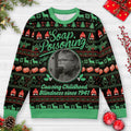 Causing Childhood Blindness Ugly Christmas Sweatshirt