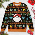 Gotta Christmas 'em All Pokemon Ugly Christmas Sweatshirt