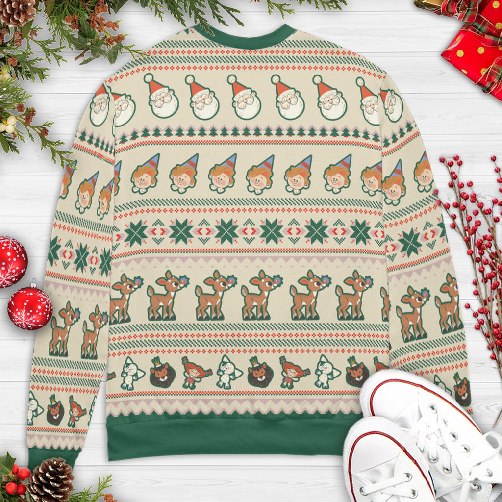 Yukon Cornelius North Pole Ugly Christmas Sweatshirt