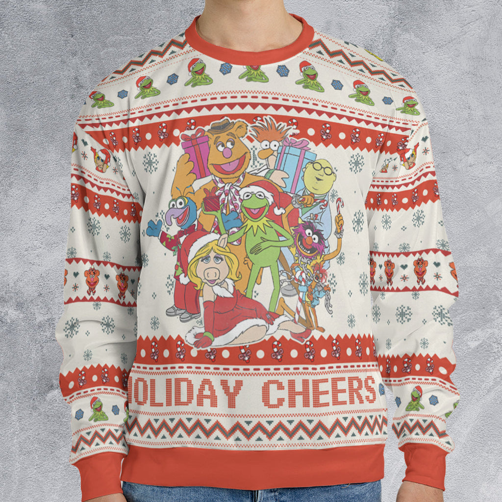 Holiday Cheers The Muppets Ugly Christmas Sweatshirt