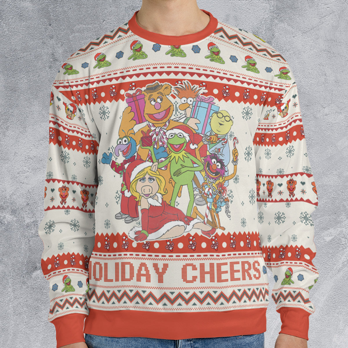Holiday Cheers The Muppets Ugly Christmas Sweatshirt
