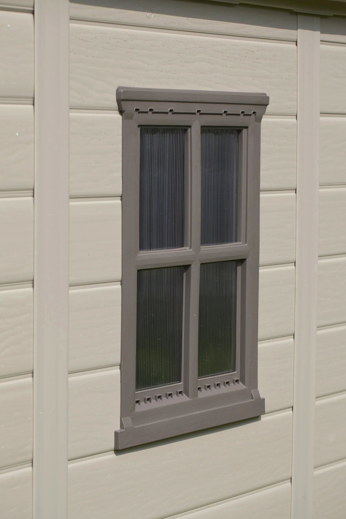 Keter Resin Outdoor Storage Shed, Taupe, 8 x 11 Foot - Factor