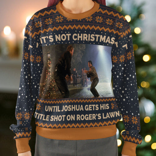 Action Holiday meme Ugly Christmas Sweatshirt