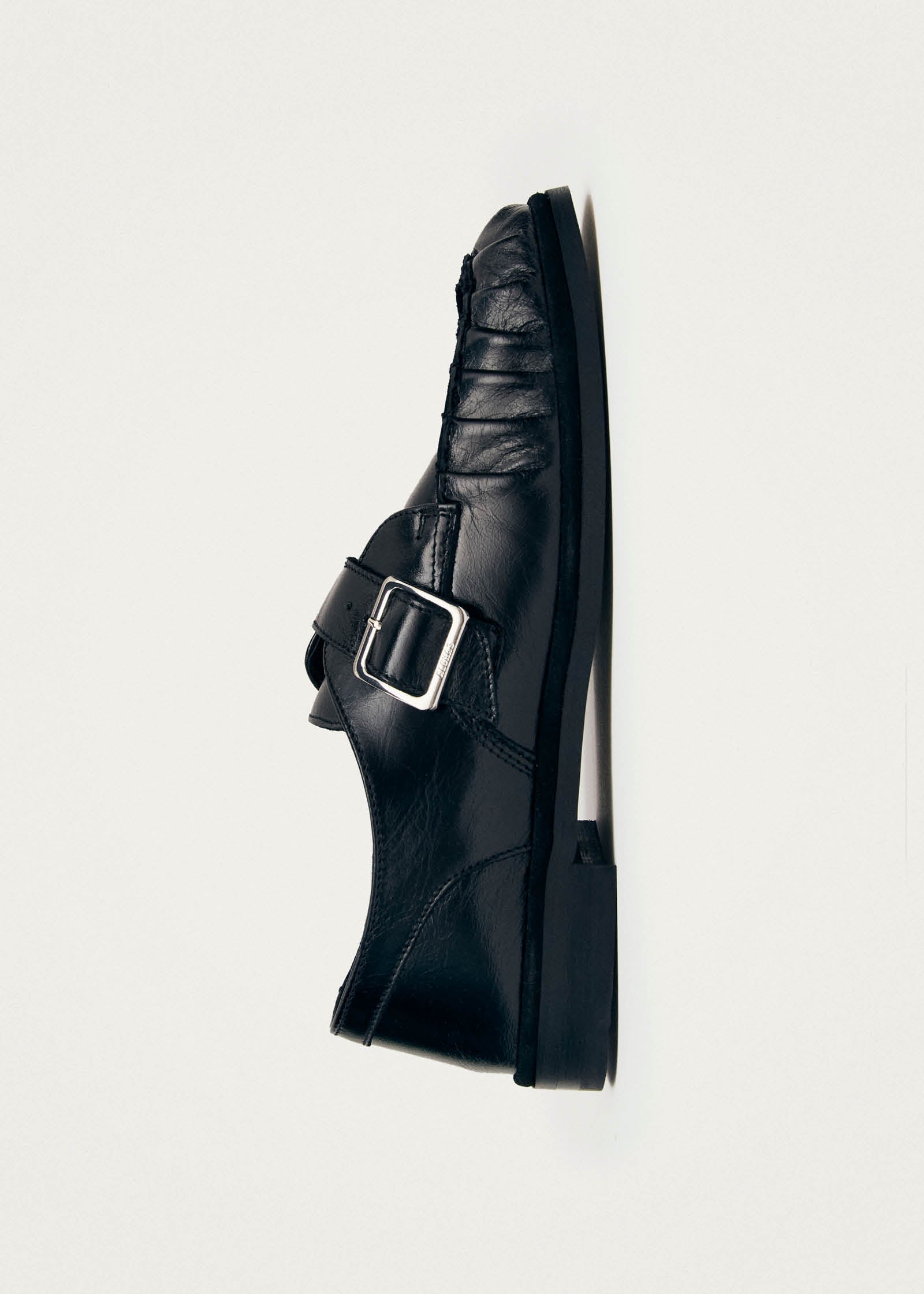 Brandy Black Leather Loafers – Chiro Moyo Women's Shoes