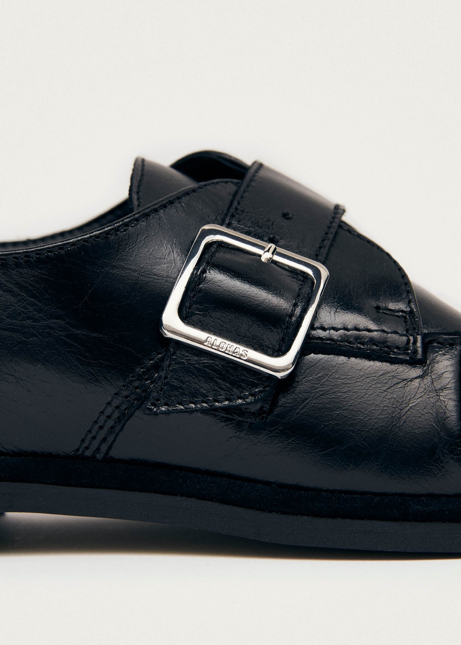 Brandy Black Leather Loafers – Chiro Moyo Women's Shoes