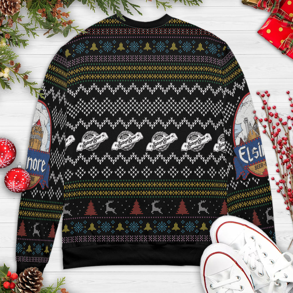Twelve Days Of Christmas Strange Brew Ugly Christmas Sweatshirt