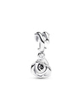 Sterling Silver Rose Dangle Charm