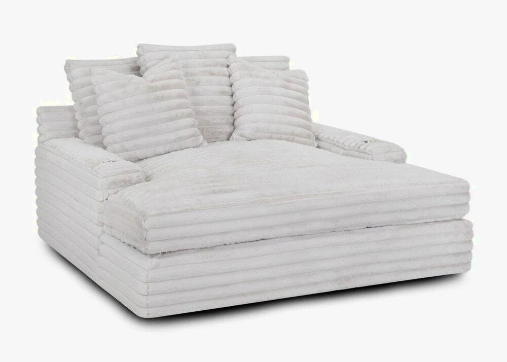 Nestle Recliner With Dual Cupholders And Charging Ports - 66 x 64 x 37 in