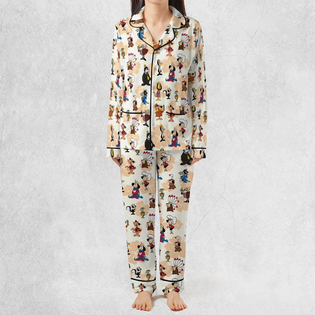 Nostalgia Underdog Characters Pajamas Set