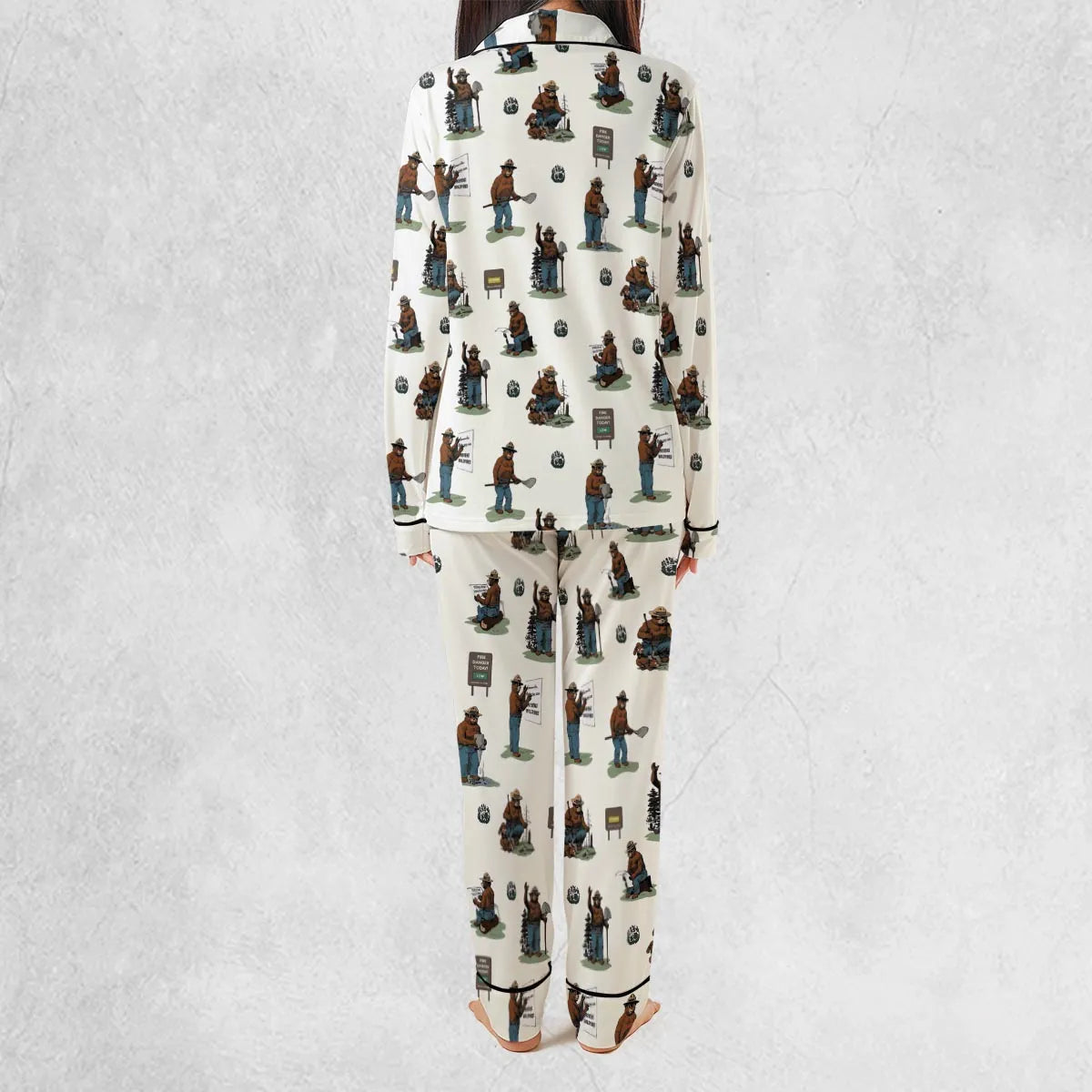 Smokey The Bear Pajamas Set