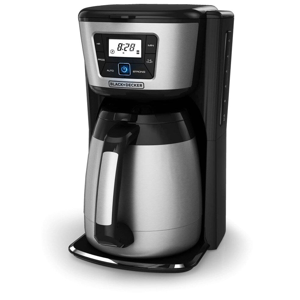 BLACK+DECKER 12-Cup Thermal Coffee Maker With Insulated Stainless Steel Carafe - CM2035B