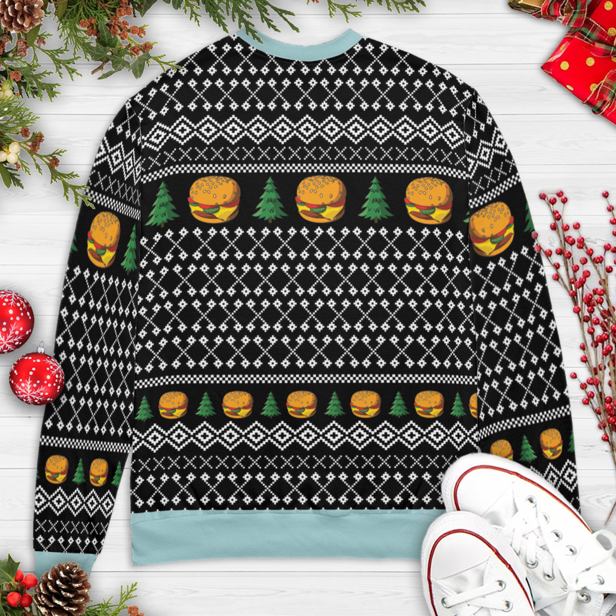 I Love You Bob's Burger Ugly Christmas Sweatshirt