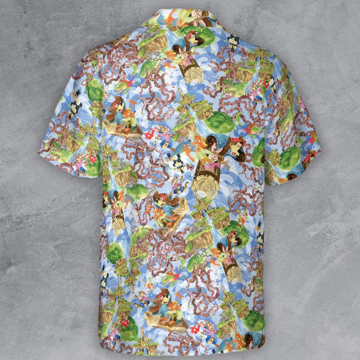 Magic Kingdom Splash Mountain Button Down Shirt